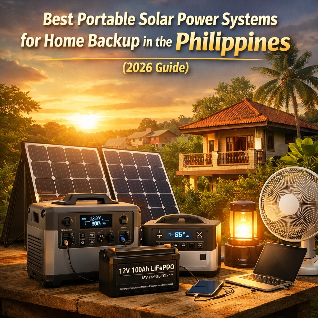 Best Portable Solar Power Systems for Home Backup in the Philippines (2026 Guide)